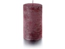balthasar Zylinderkerze Rustico 12 x 7 cm, Rosa