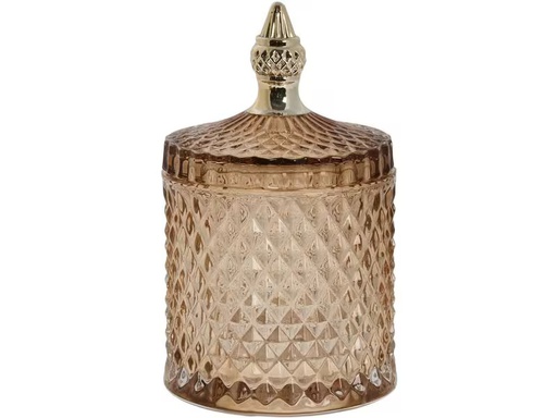 [90311887 1601380] Lene Bjerre Aufbewahrung Miya 17.5 cm, Goldbraun