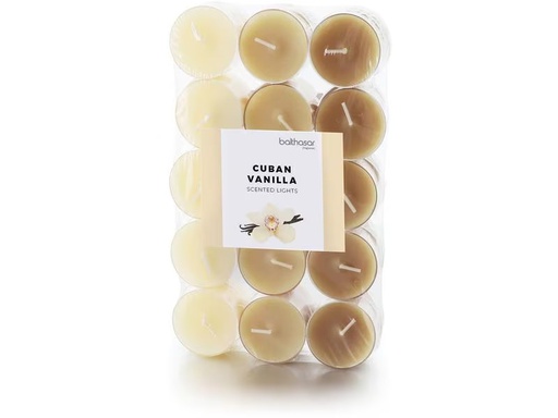 [90311916 1550225] balthasar Teelicht Cuban Vanilla 30 Stück