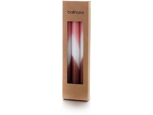 [90311939 1550173] balthasar Stabkerze Dip Dye Rosa, 1 Stück