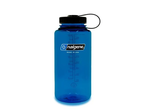 [90312321 1615764] nalgene Trinkflasche Wide Mouth Sustain 1000 ml, Dunkelblau