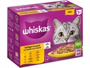 Whiskas Nassfutter Geflügel Auswahl in Gelee 1+, 12 x 85g