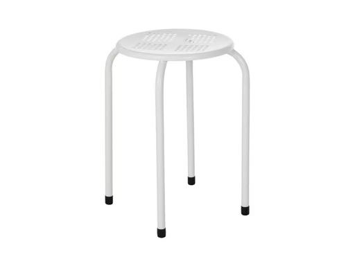 [90312417 1574561] COCON Hocker Metall, Weiss