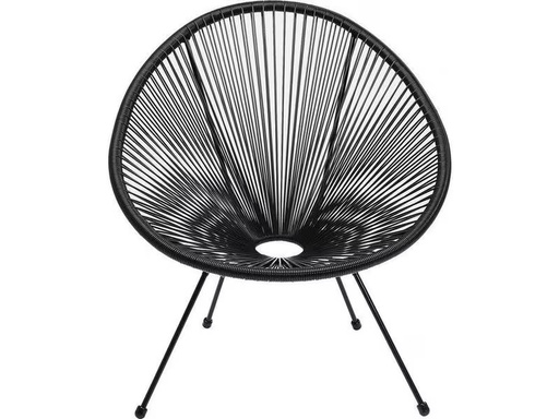 [90312778 1099282] Kare Stuhl Acapulco Schwarz