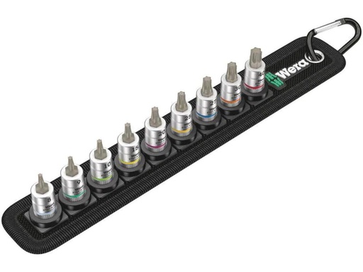 [90051280 769982] Wera Stecknuss-Set Belt A 3 TORX 1/4
