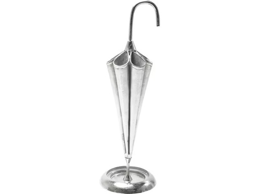 [90312846 1570787] Kare Schirmständer Umbrella 100 cm, Silber