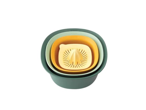 [90051286 904219] Brabantia Rührschüssel-Set TASTY+ Schüssel-Set, Mixed Colours