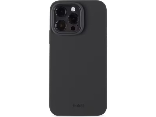 [90313197 1598591] Holdit Back Cover Silicone iPhone 15 Pro Max Schwarz