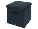 Leitz Faltbox Fabric Dunkelgrau/Grau, 2er Pack
