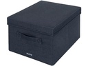 Leitz Faltbox Fabric Dunkelgrau, 2er Pack