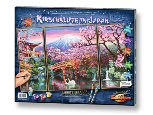 [90051363 680400] Schipper Malen nach Zahlen Kirschblüte in Japan