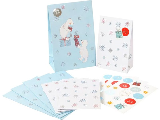 [90313760 1592064] Stewo Adventskalender Geschenkbeutel Nebi 16 x 8 x 24 cm