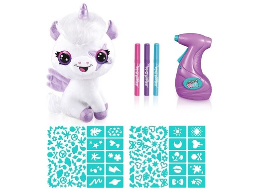 [90313768 1555094] Canal Toys Funktionsplüsch Airbrush Plush Glow in the Dark Unicorn