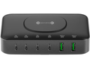 4smarts 7in1 GaN Ladestation Schwarz