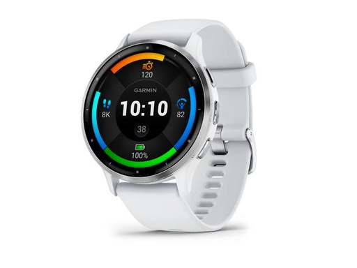 [90313985 1619050] GARMIN Sportuhr Venu 3 Steinweiss / Silber