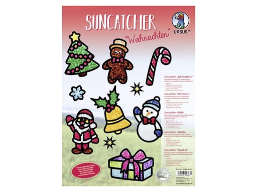 [90314221 1109707] URSUS Fensterbild Suncatcher Christmas