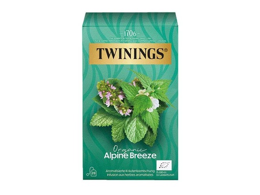 [90314289 1617685] Twinings Teebeutel Bio Alpenbrise 20 Stück