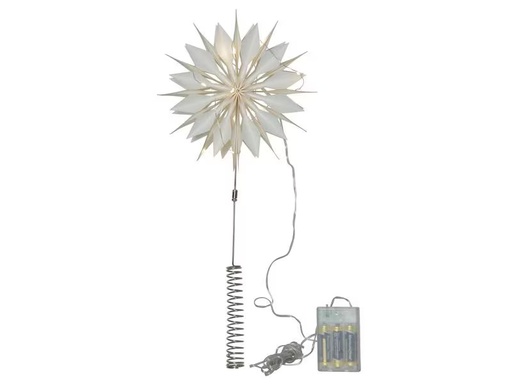 [90314325 1568578] Star Trading Baumspitze Flinga, 43 cm, Weiss