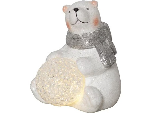 [90314383 1568623] Star Trading LED-Figur Polare, 11 cm, Weiss