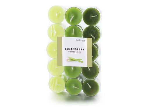 [90314492 1616651] balthasar Teelicht Lemongrass 30 Stück
