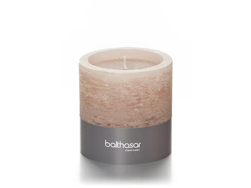 [90314531 1616668] balthasar Kerze Rustico 10 cm x 10 cm, Taupe