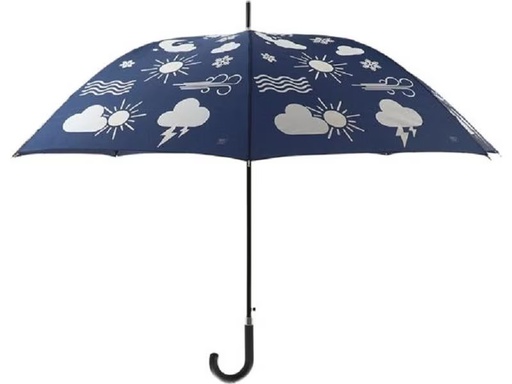 [90314601 1607223] Esschert Design Regenschirm Wetter Blau