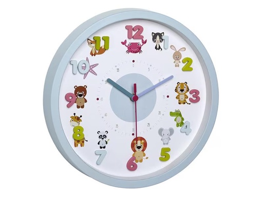 [90314603 1614791] TFA Dostmann Wanduhr Little Animal Mehrfarbig