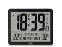 ADE Wanduhr XL, Schwarz/Weiss