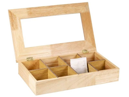 [90314886 1621891] Kadastar Teebeutel-Box Jasmin Hellbraun