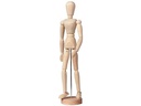 Talens Holzartikel Gliederpuppe Mann 30 cm