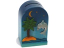 Weizenkorn Spardose Delphin