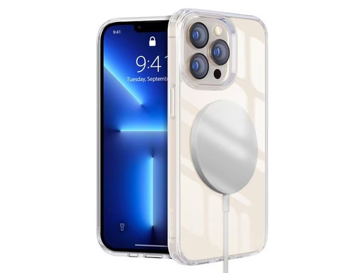 [90315331 1615175] Nevox StyleShell SHOCKFlex MagSafe iPhone 15 Pro Transparent