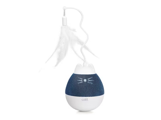 [90315594 1597418] Catit Katzen-Spielzeug Spinner Blau/Weiss