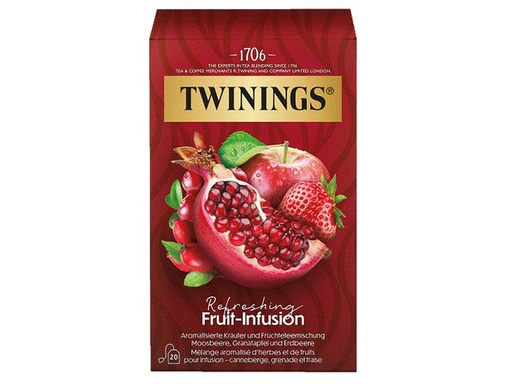 [90315604 1614799] Twinings Teebeutel Refreshing Früchtetee 20 Stück