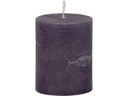 Weizenkorn Kerze Ice 10 cm x 8 cm, Violett, 4 Stück