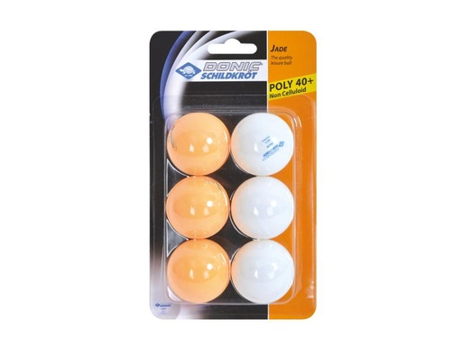 [90005138 812953] DONIC Schildkröt Tischtennisball Jade Freizeitball Poly 40+