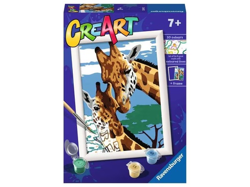 [90315694 1556416] Ravensburger Malset CreArt: Cute Giraffes