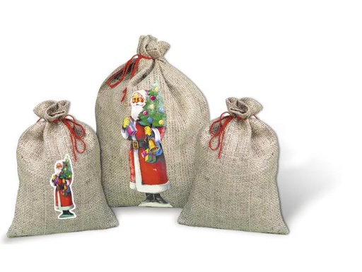 [90315954 755658] URSUS Jutesack Samichlaus 26 x 38 cm