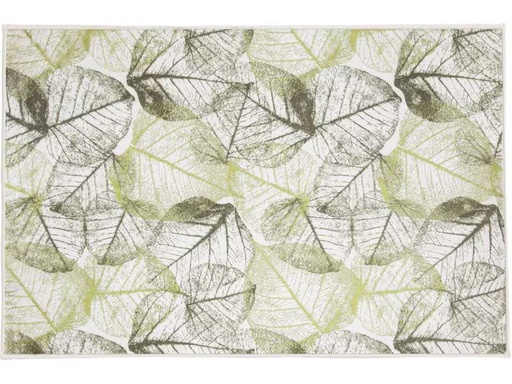 [90316108 1602504] Kleine Wolke Badteppich Selva 60 x 90 cm, Dunkelgrün/Hellgrün
