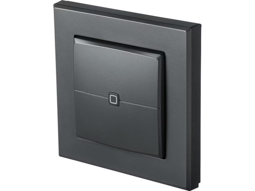 [90316341 1608197] Homematic IP Funk-Wandtaster 1 Wippe, Anthrazit