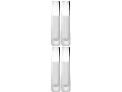 [90316376 1024870] Leonardo Vase Novara 30 cm 4 Stück, Transparent/Weiss