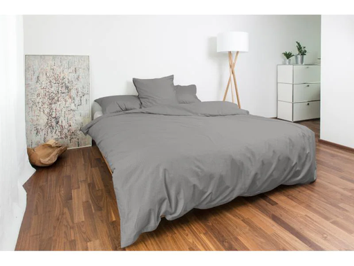 [90051681 1089234] Night Fashion Kopfkissenbezug Edi 65 x 65 cm, Grau