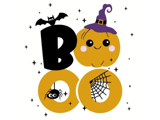 [90316647 1599243] Paper + Design Servietten Boo 33 cm x 33 cm, 20 Stück