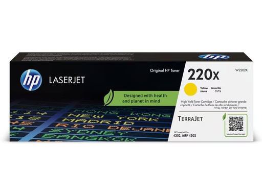 [90316692 1610905] HP Toner Nr. 220X (W2202X) Yellow
