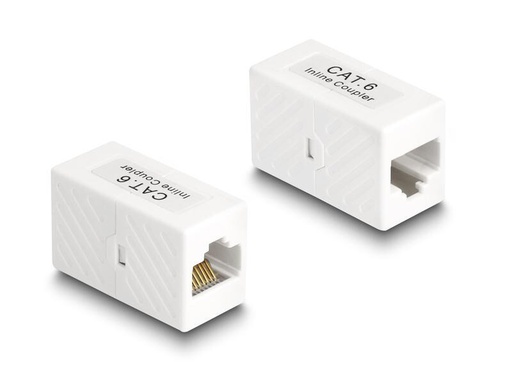 [90316798 1625543] Delock Kupplung RJ45 - RJ45, Cat.6, UTP 1 Stück