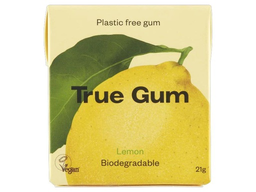 [90051737 1213058] True Gum Kaugummi Zitrone 21 g