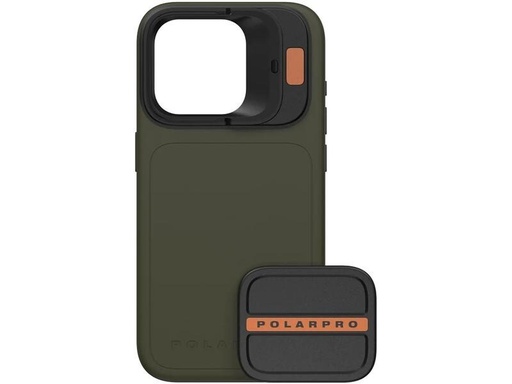 [90317239 1625252] PolarPro iPhone 15 Pro LiteChaser 15 Case – Forest