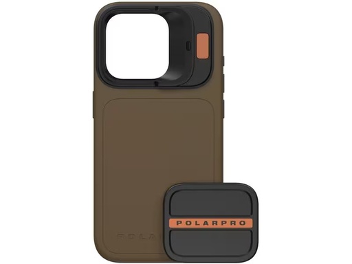 [90317261 1625250] PolarPro iPhone 15 Pro LiteChaser 15 Case – Desert