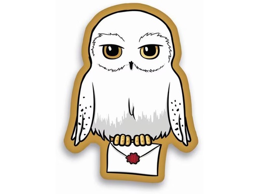 [90317399 1617739] Herding Kissen Harry Potter Hedwig 20 x 35 cm, Gelb/Weiss