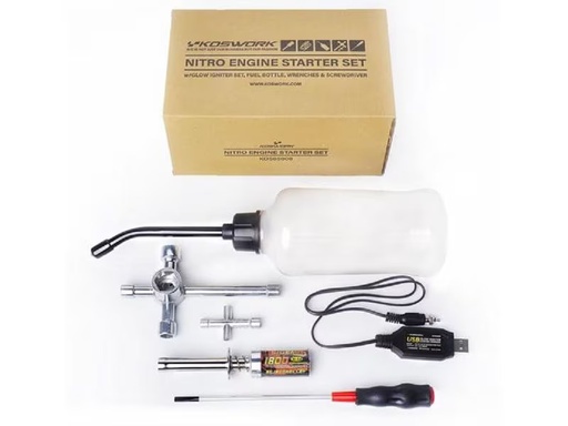 [90317421 1631584] Kyosho Nitro Starterset SP Koswork